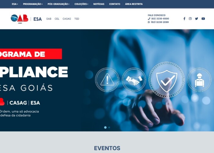 ESA lança novo site com visual moderno, navegação intuitiva e foco na experiência do usuário