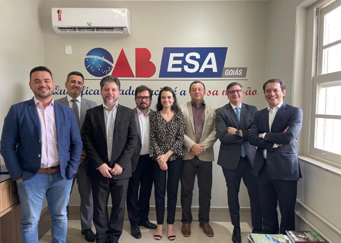 ESA-GO e Fórum Criminal iniciam tratativas para o I Congresso de Ciências Criminais da OAB-GO; evento será realizado nos dias 16 e 17 de outubro