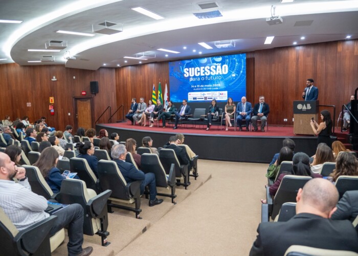 OAB-GO promove Congresso “Sucessão para o Futuro” e debate os desafios do planejamento sucessório e do inventário judicial
